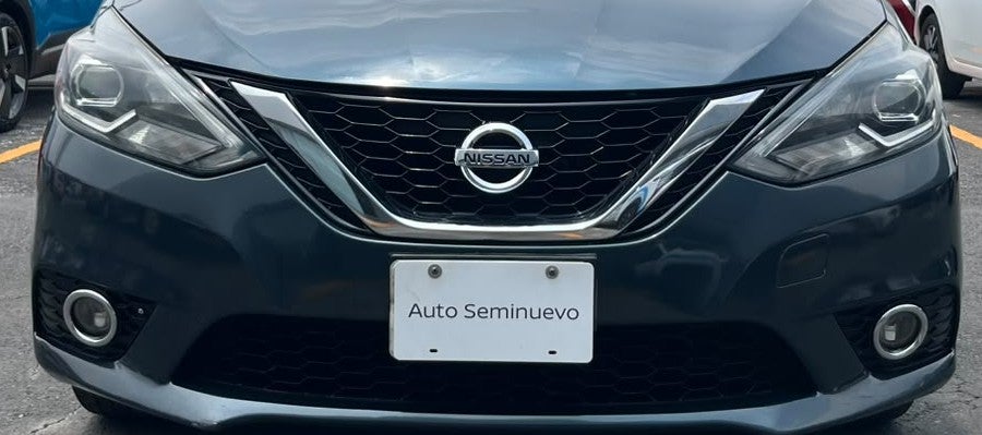 2017 Nissan SENTRA 4 PTS EXCLUSIVE CVT AAC AUT GPS PIEL QC F LED RA-17
