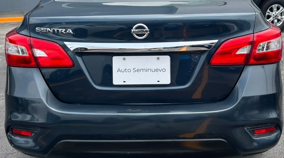 2017 Nissan SENTRA 4 PTS EXCLUSIVE CVT AAC AUT GPS PIEL QC F LED RA-17