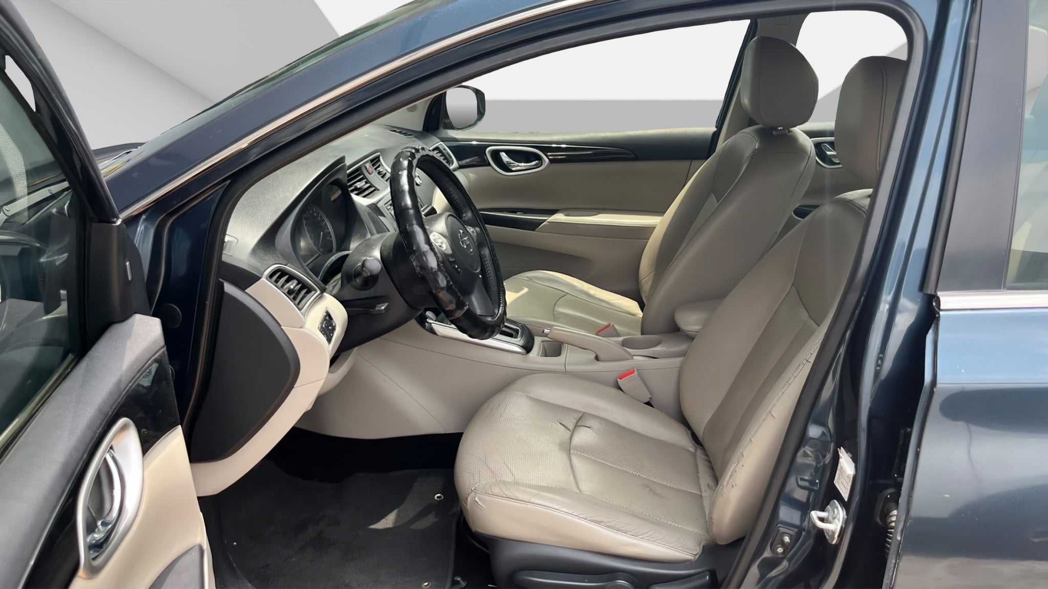 2017 Nissan SENTRA 4 PTS EXCLUSIVE CVT AAC AUT GPS PIEL QC F LED RA-17