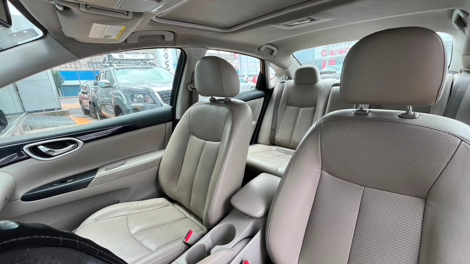 2017 Nissan SENTRA 4 PTS EXCLUSIVE CVT AAC AUT GPS PIEL QC F LED RA-17