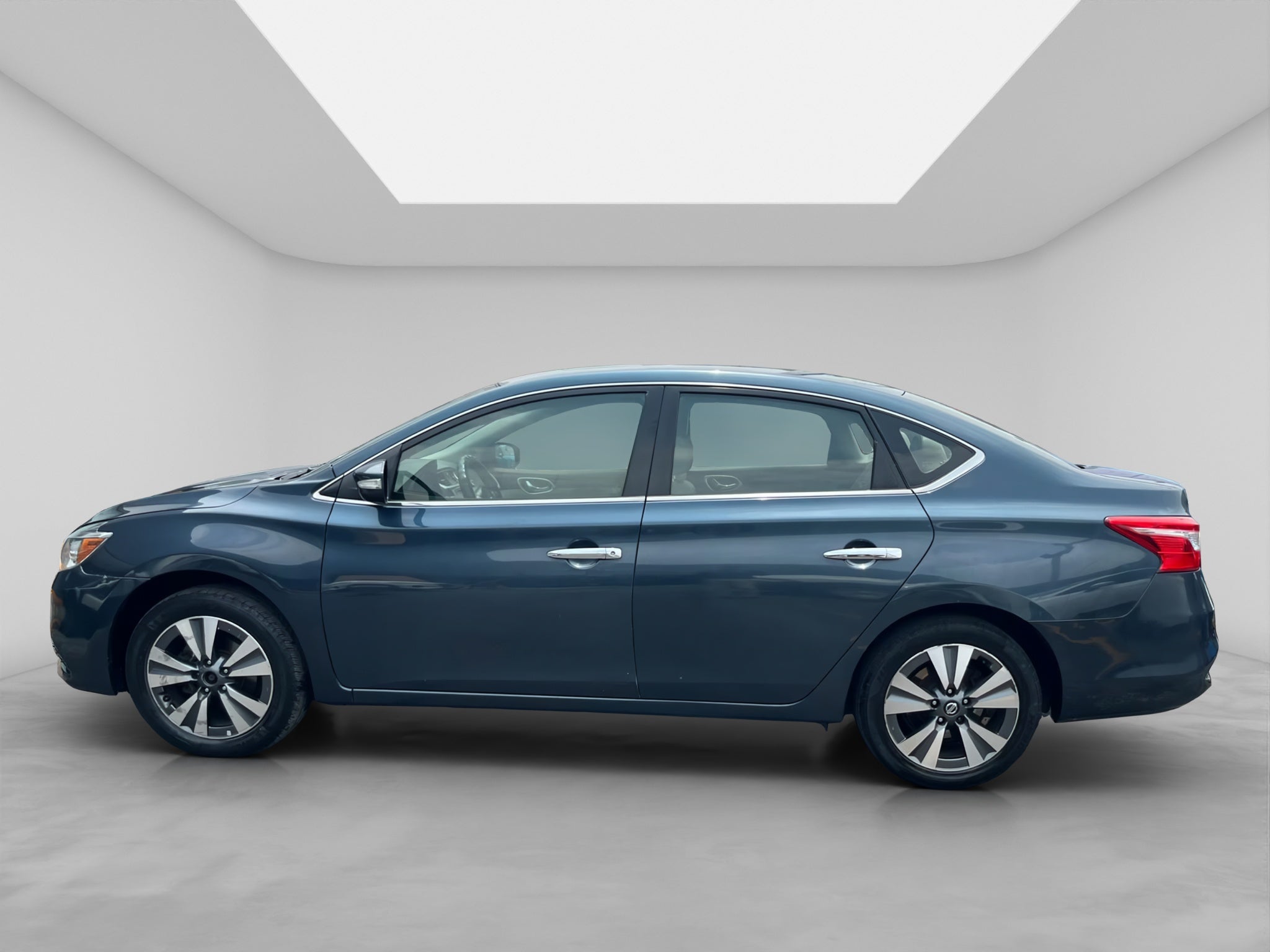 2017 Nissan SENTRA 4 PTS EXCLUSIVE CVT AAC AUT GPS PIEL QC F LED RA-17