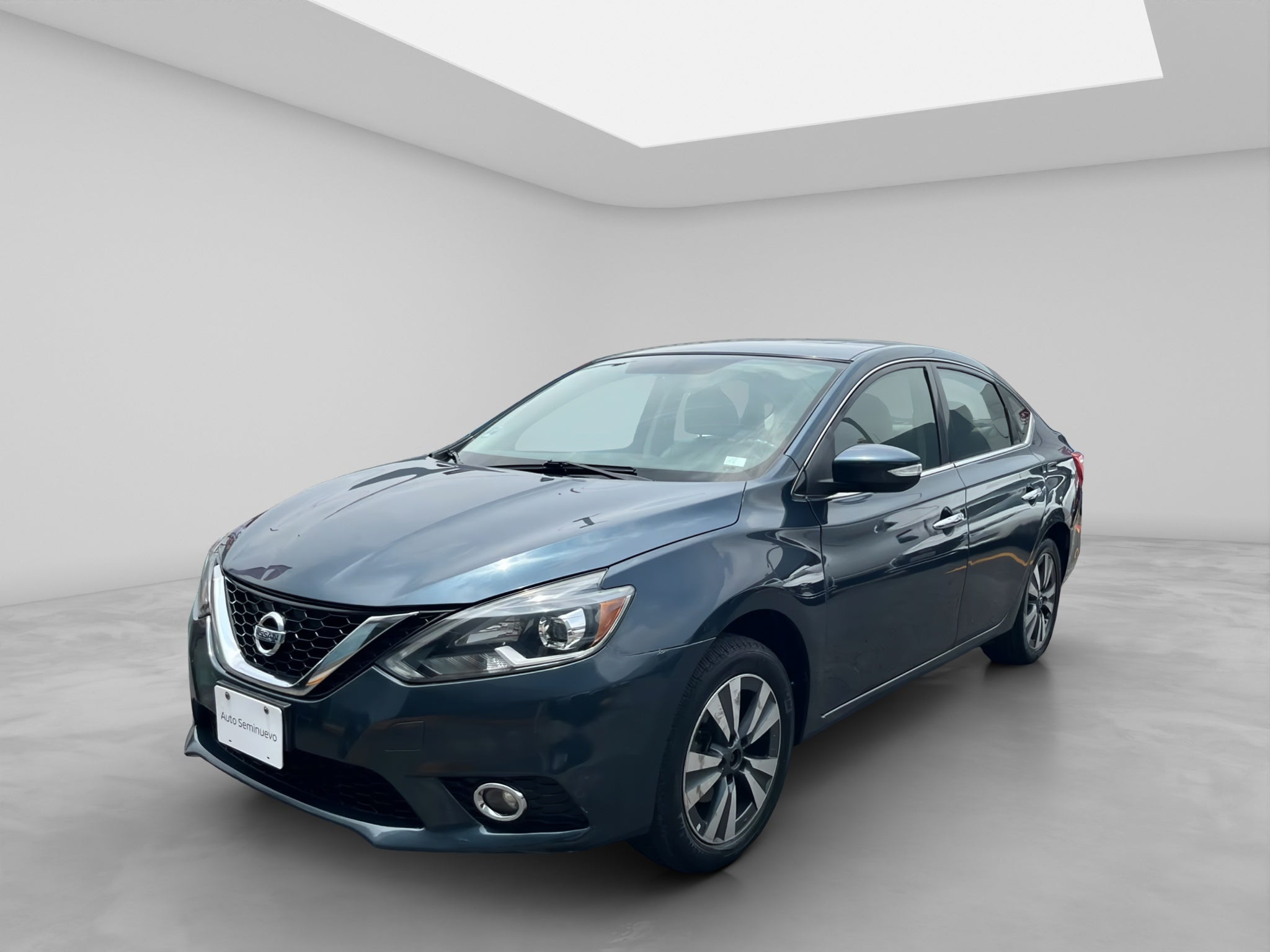 2017 Nissan SENTRA 4 PTS EXCLUSIVE CVT AAC AUT GPS PIEL QC F LED RA-17