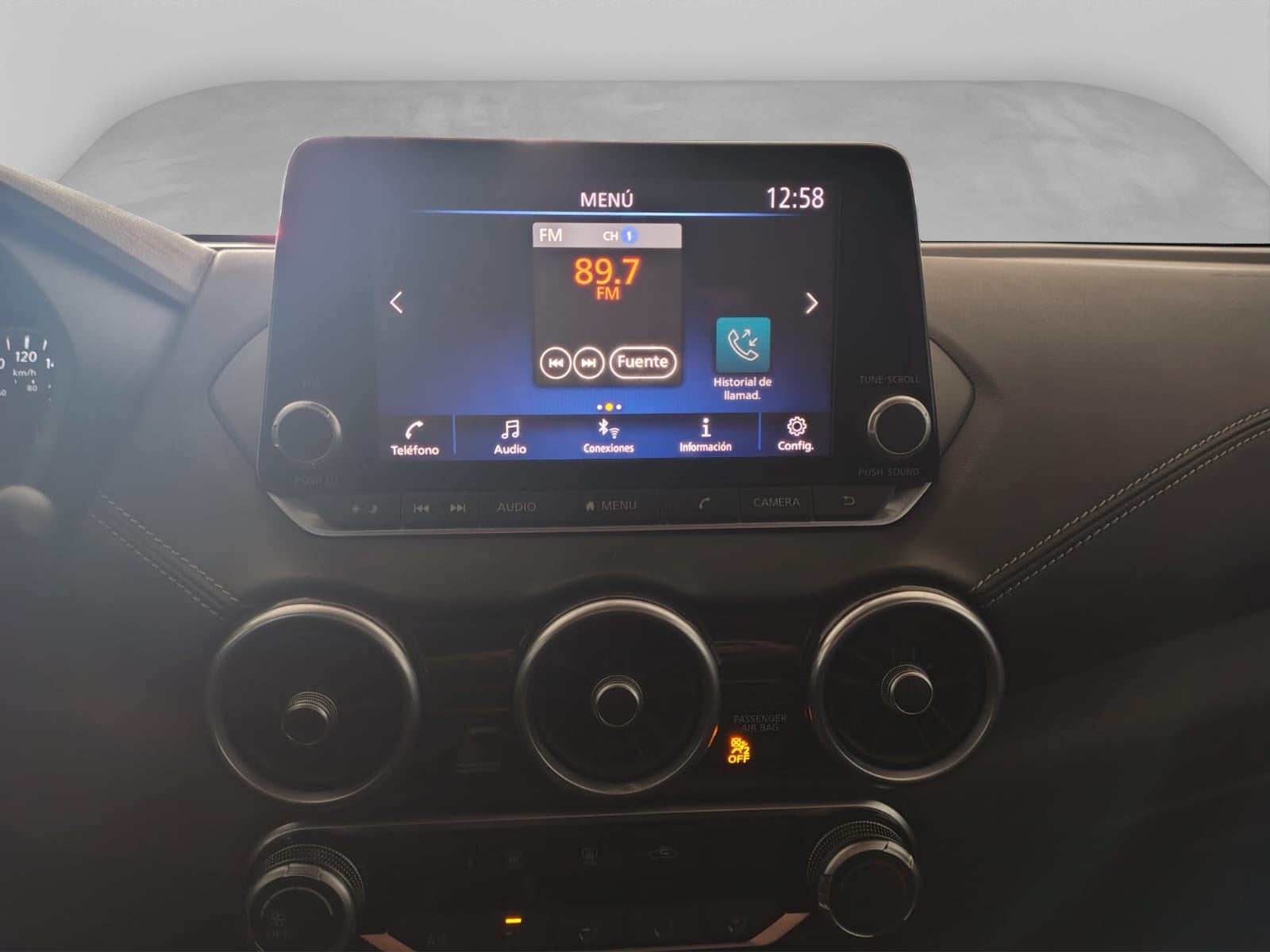 2023 Nissan SENTRA 4 PTS ADVANCE TA AAC F NIEBLA RA-16