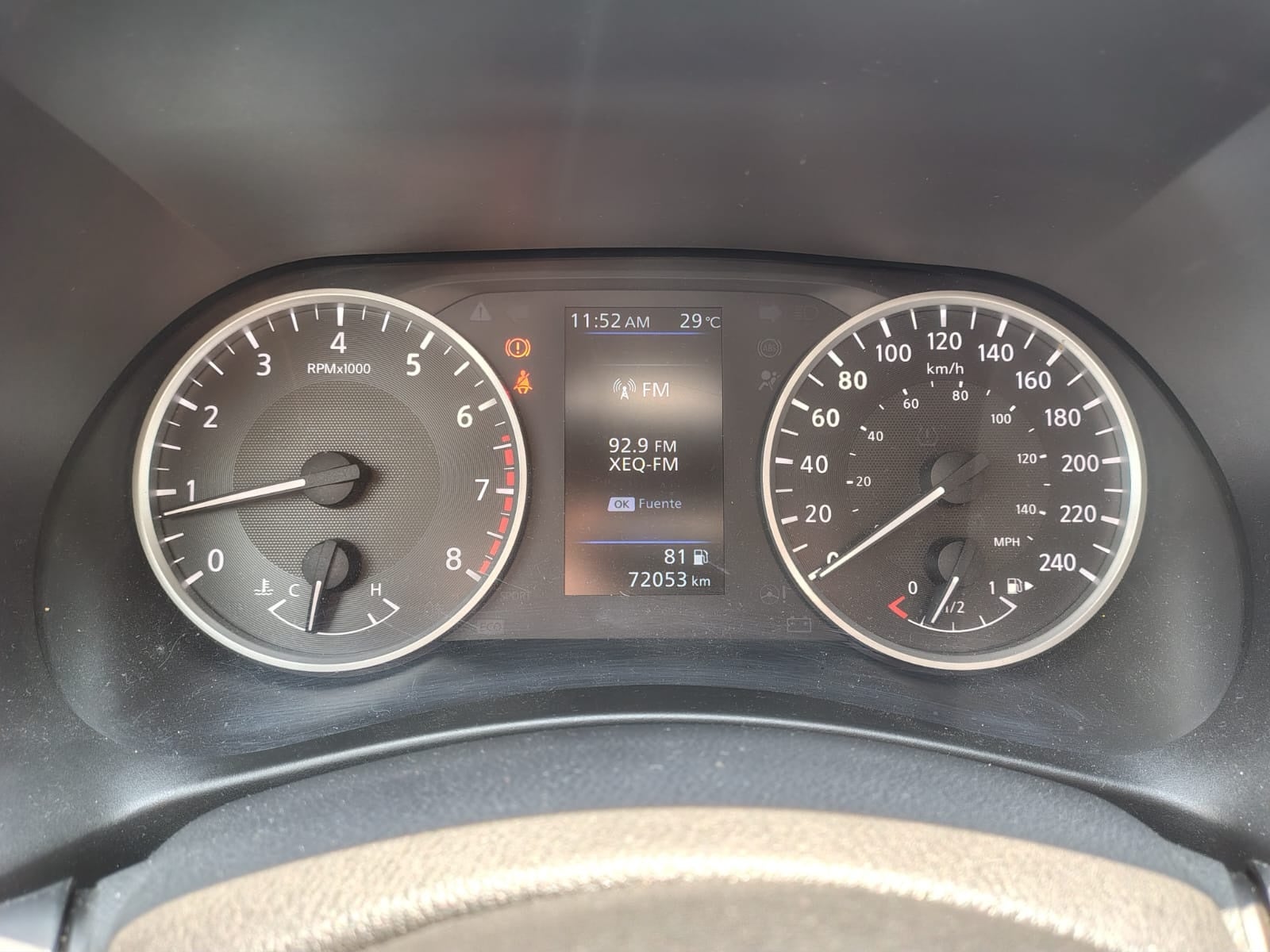 2021 Nissan SENTRA 4 PTS ADVANCE TM6 AAC F NIEBLA RA-16