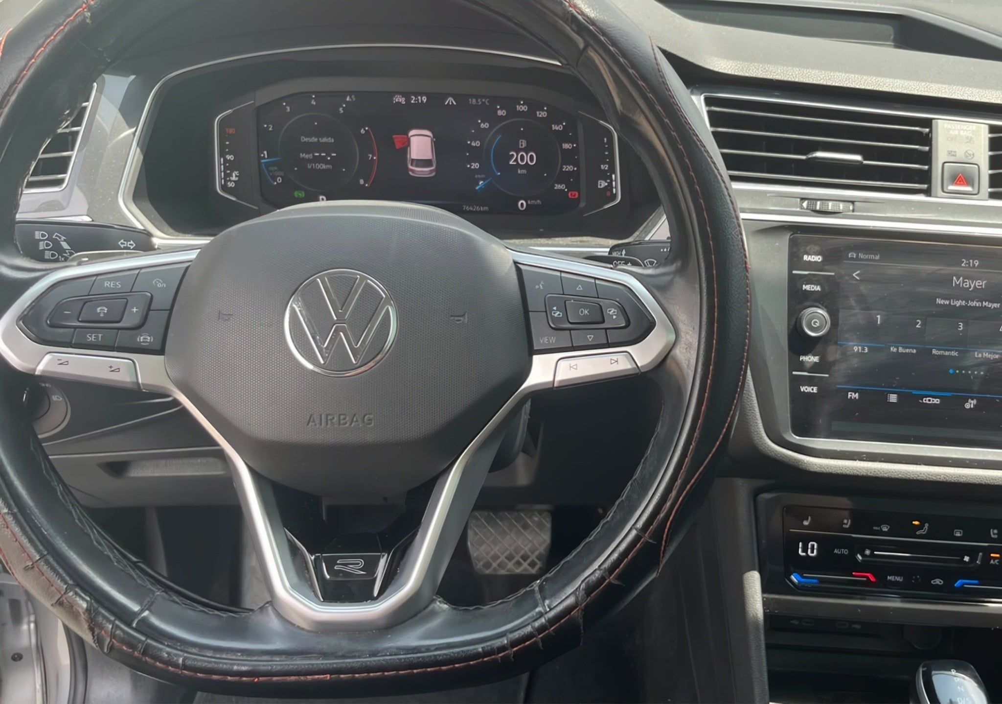 2022 Volkswagen TIGUAN 5 PTS R-LINE 20T DSG PIEL QCP F LED RA-19