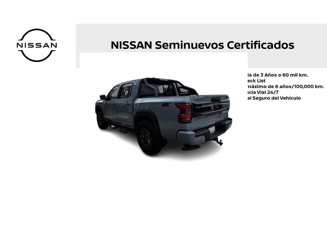 2025 Nissan Frontier V6 PRO-4X, V6, 3.8L, 310 CP, 4 PUERTAS, AUT, 4X4