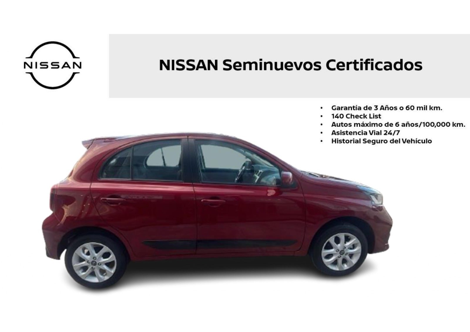 2025 Nissan March ADVANCE, L4, 1.6L, 106 CP, 5 PUERTAS, AUT