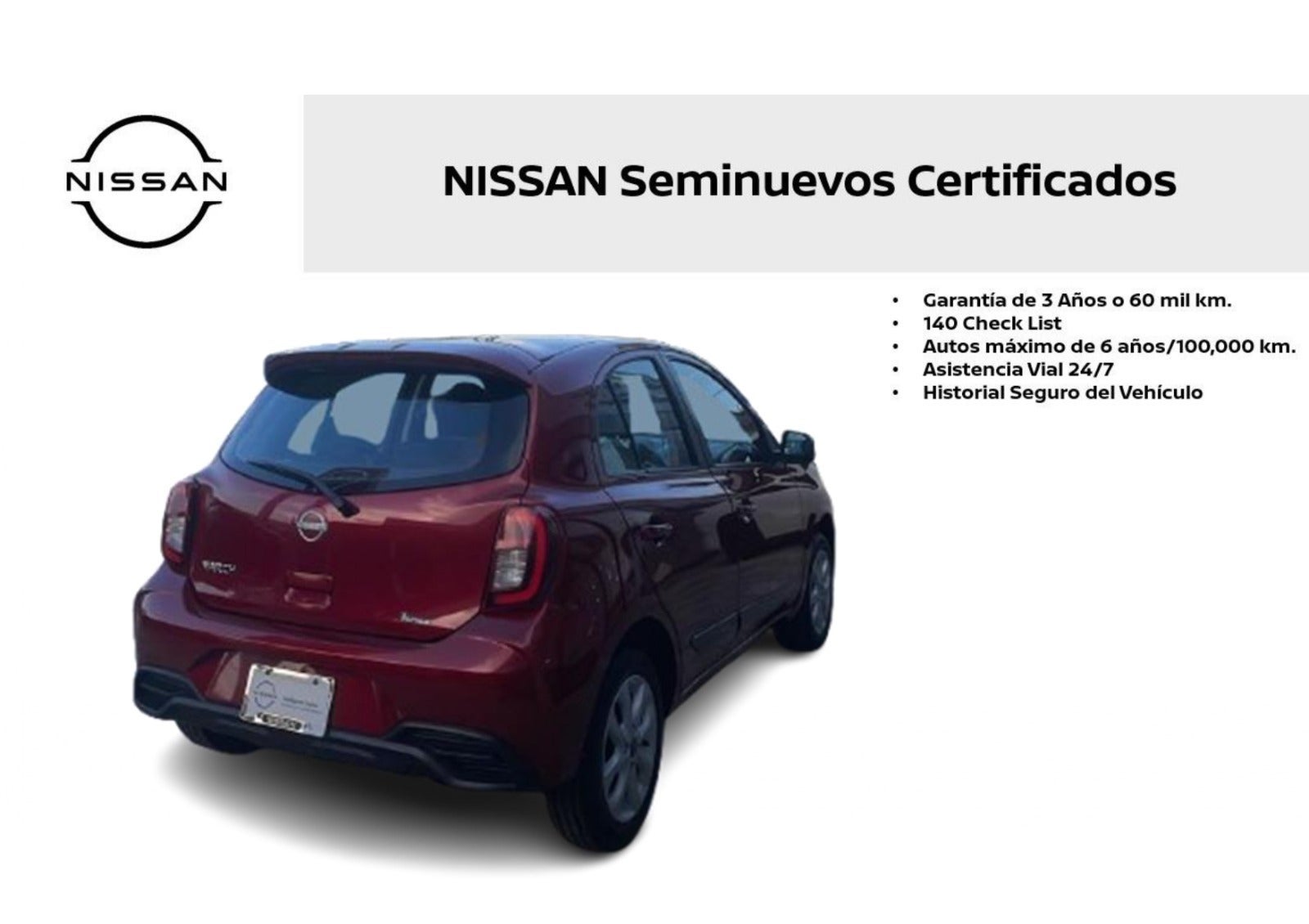 2025 Nissan March ADVANCE, L4, 1.6L, 106 CP, 5 PUERTAS, AUT