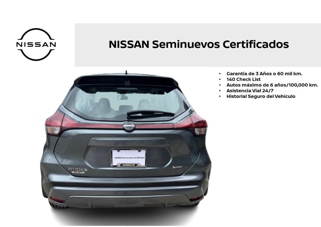 2025 Nissan Kicks Play ADVANCE, L4, 1.6L, 118 CP, 5 PUERTAS, CVT