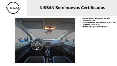 2024 Nissan Versa ADVANCE L4 1.6L 118 CP 4 PUERTAS AUT BA AA