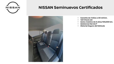 2024 Nissan Versa ADVANCE L4 1.6L 118 CP 4 PUERTAS AUT BA AA