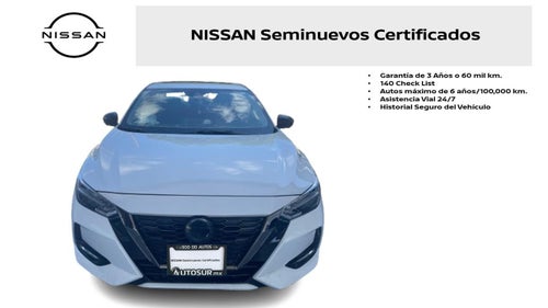 2023 Nissan Sentra SR L4 2.0L 145 CP 4 PUERTAS AUT BA AA