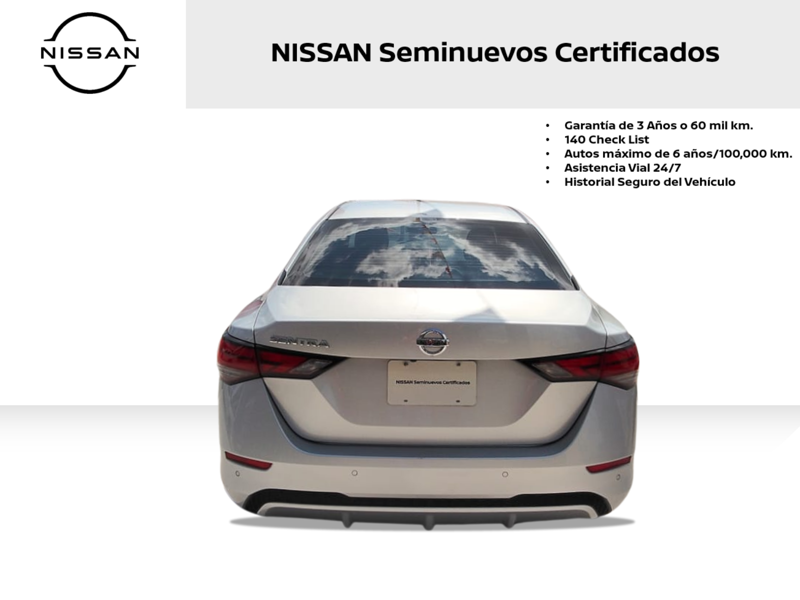 2022 Nissan SENTRA 4 PTS ADVANCE CVT AAC F NIEBLA RA-16