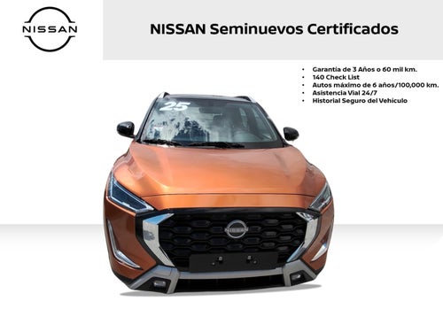 2025 Nissan MAGNITE 5 PUERTAS EXCLUSIVE 1.0 LTS CVT T