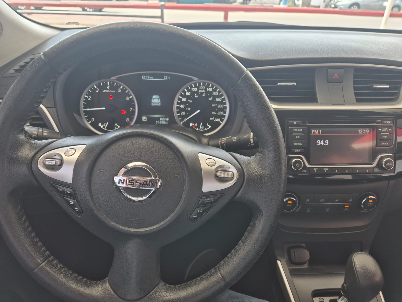 2018 Nissan SENTRA 4 PTS ADVANCE  AAC F NIEBLA RA-16CVT