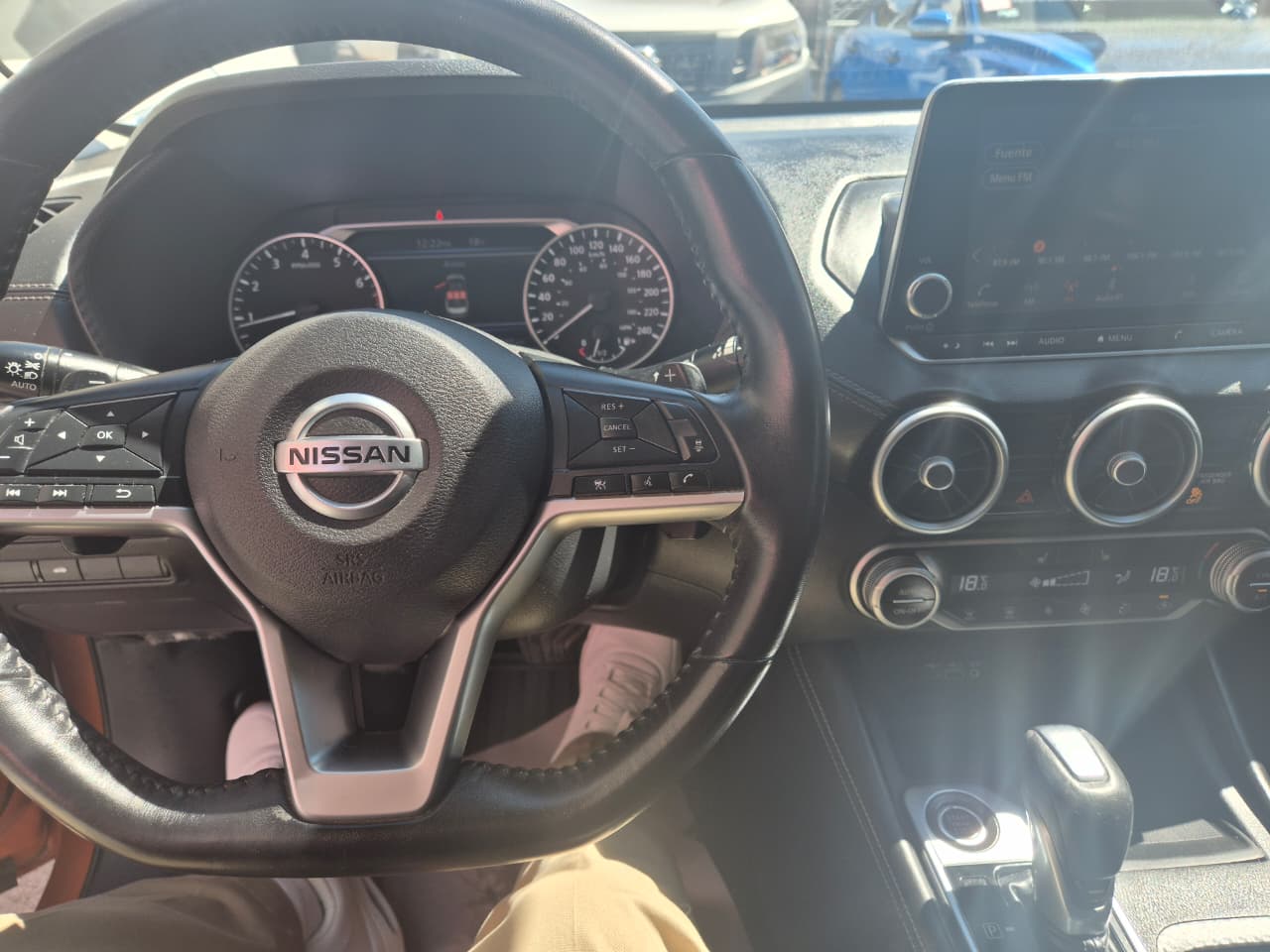 2020 Nissan SENTRA 4 PTS EXCLUSIVE CVT AAC AUT PIEL QC F LED RA-17