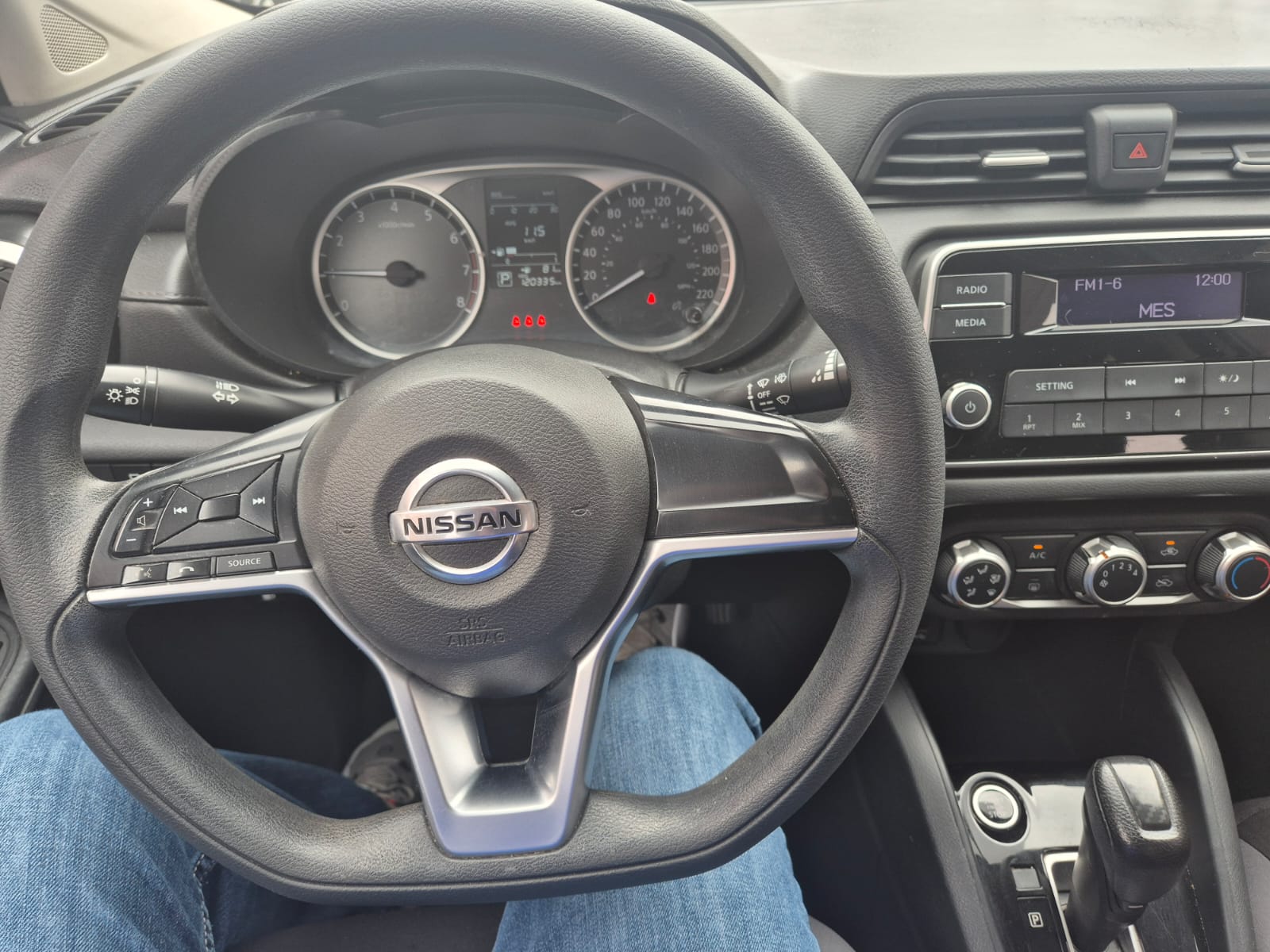 2020 Nissan VERSA 4 PTS SENSE  AAC VE R-15CVT