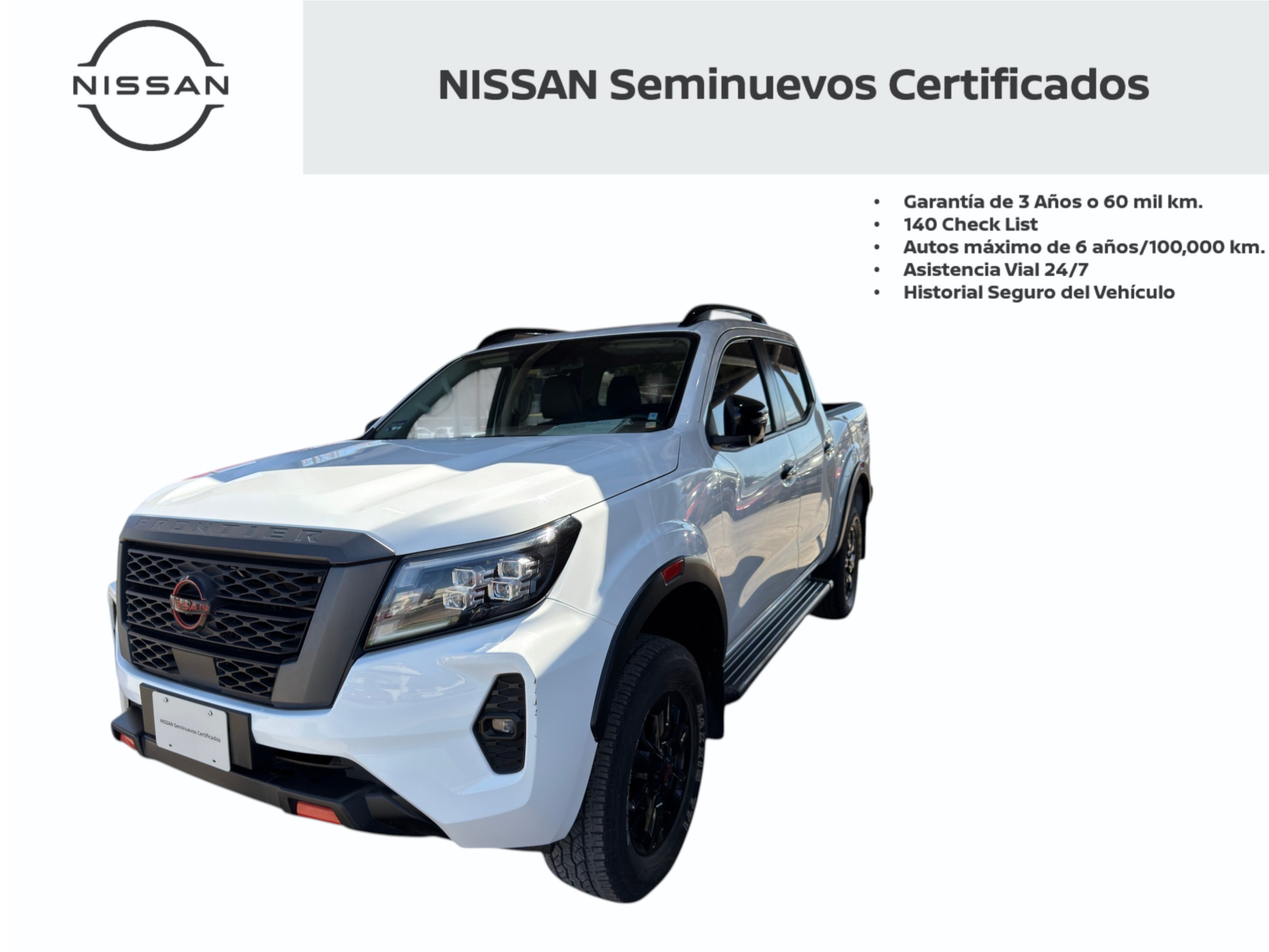 2024 Nissan FRONTIER 4P PRO-4X V63.8 AUT 4X4