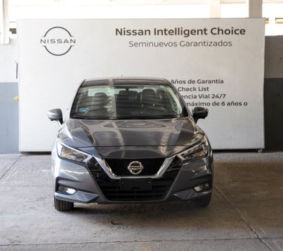 2022 Nissan VERSA 4 PTS PLATINUM CVT AAC AUT VE PIEL GPS F LED RA-17