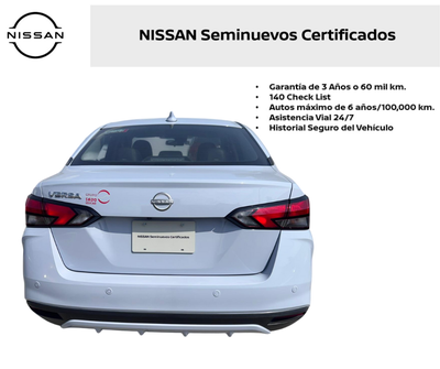 2024 Nissan VERSA 4P EXCLUSIVE L41.6 AUT