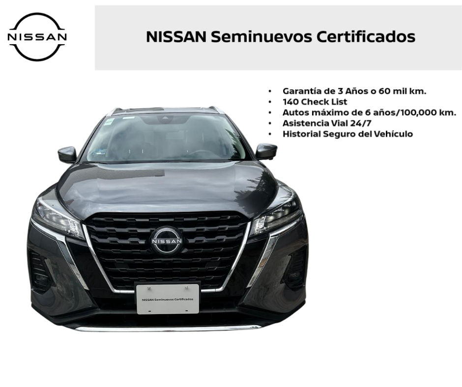 2024 Nissan KICKS 5P PLATINUM L41.6 AUT