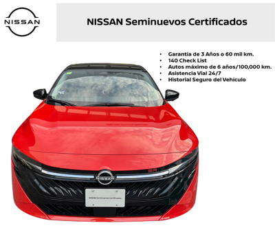 2026 Nissan SENTRA SR CVT