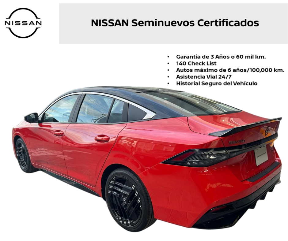 2026 Nissan SENTRA SR CVT