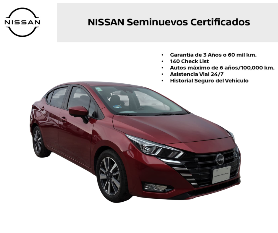 2023 Nissan VERSA 4P ADVANCE L41.6 AUT