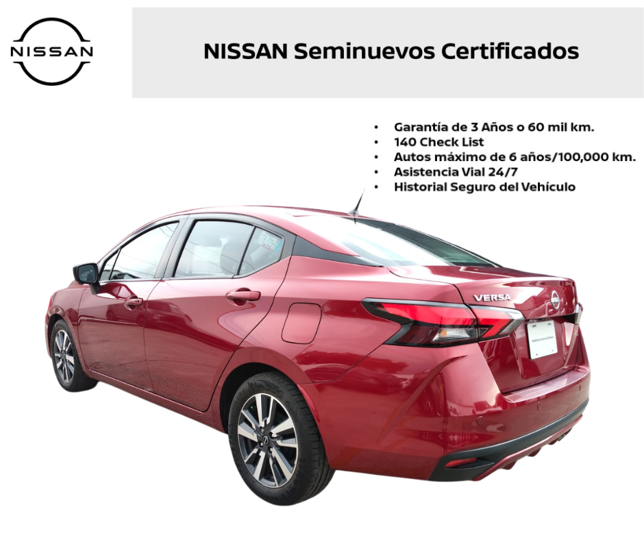 2023 Nissan VERSA 4P ADVANCE L41.6 AUT