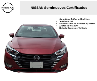 2023 Nissan VERSA 4P ADVANCE L41.6 AUT