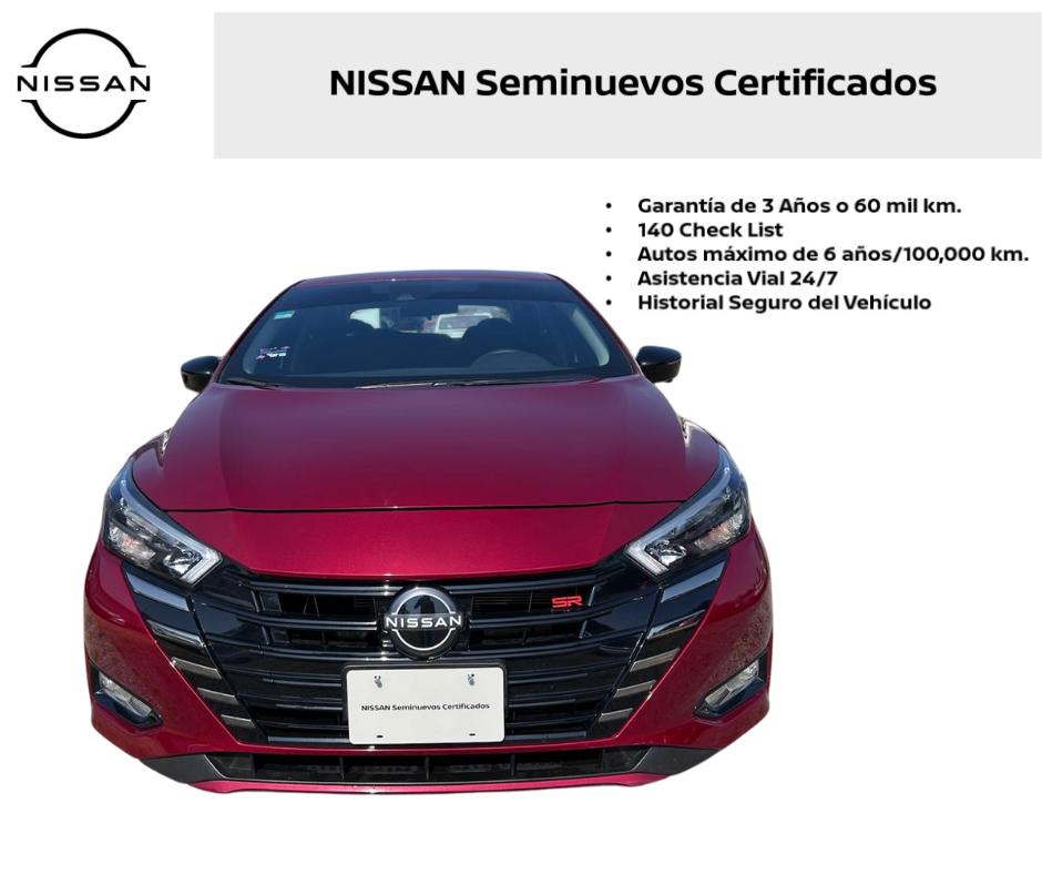 2024 Nissan VERSA 4P SR L41.6 AUT