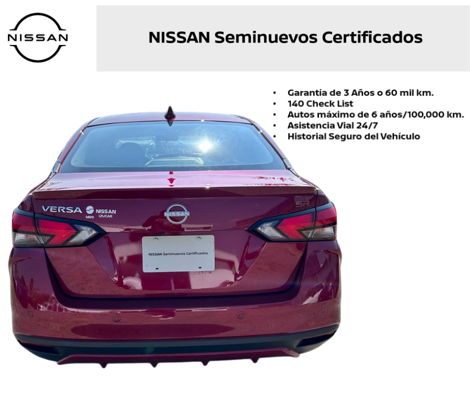 2024 Nissan VERSA 4P SR L41.6 AUT