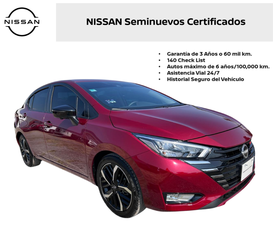 2024 Nissan VERSA 4P SR L41.6 AUT