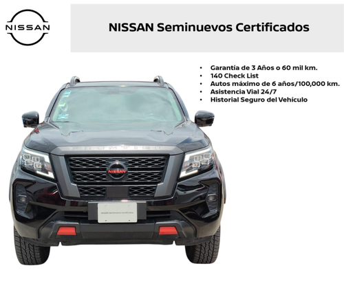 2022 Nissan FRONTIER 4 PTS PRO 4X L4 25L TA AAC PIEL RA-18 4X4