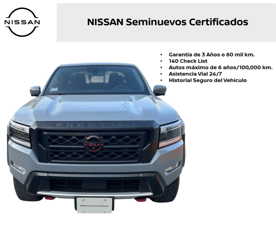 2024 Nissan FRONTIER 4P PRO-4X V63.8 AUT 4X4