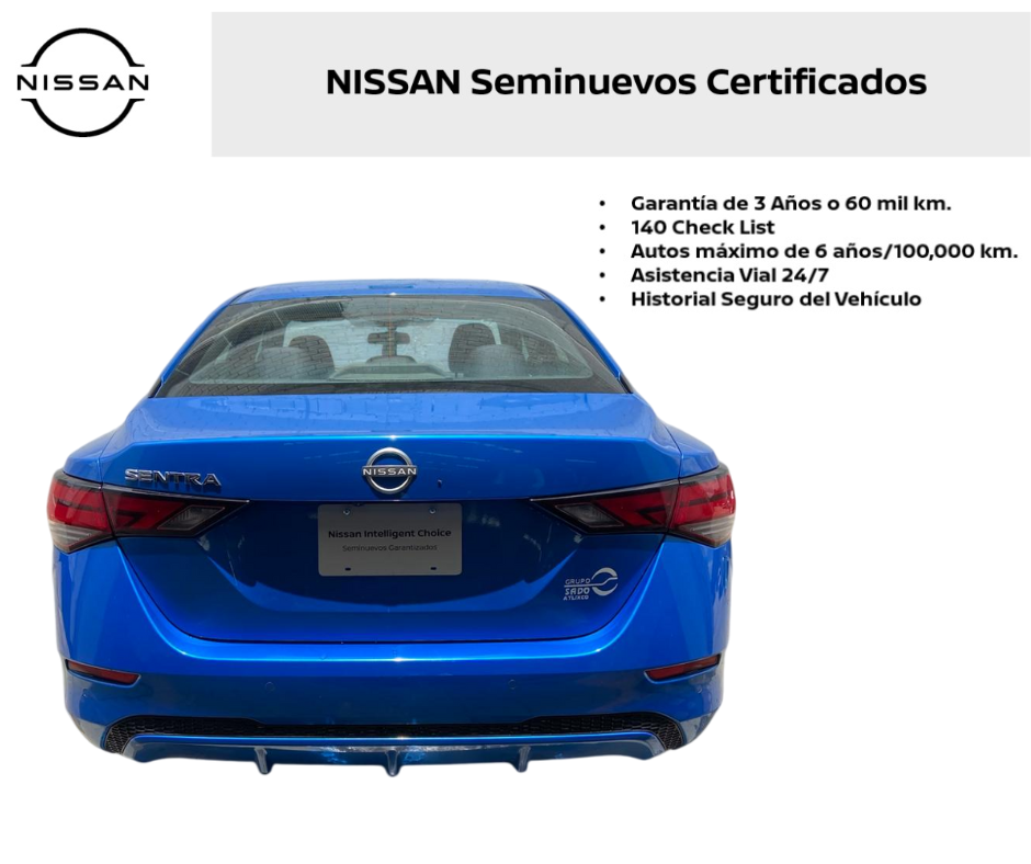 2024 Nissan SENTRA 4P ADVANCE L42.0 MAN