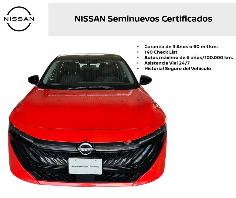 2026 Nissan SENTRA SR CVT