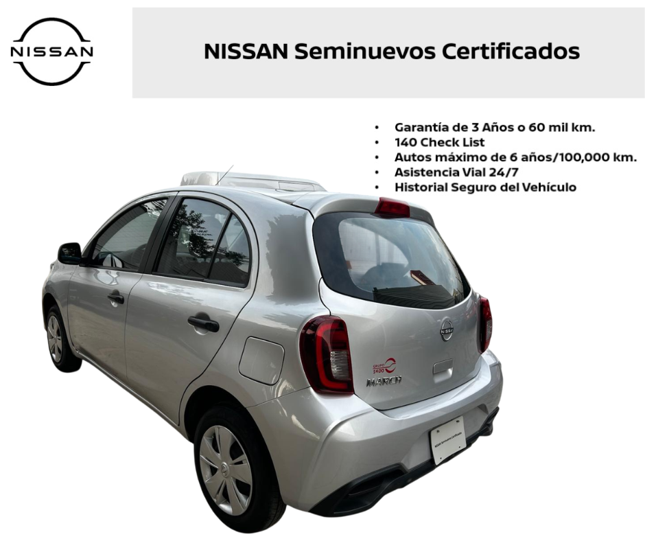 2024 Nissan MARCH 5P SENSE L41.6 MAN