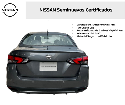 2021 Nissan VERSA 4 PTS ADVANCE  AAC VE F NIEBLA RA-16CVT