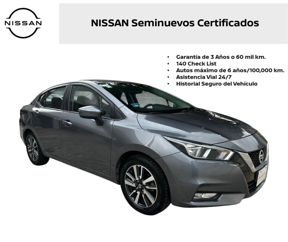 2021 Nissan VERSA 4 PTS ADVANCE  AAC VE F NIEBLA RA-16CVT