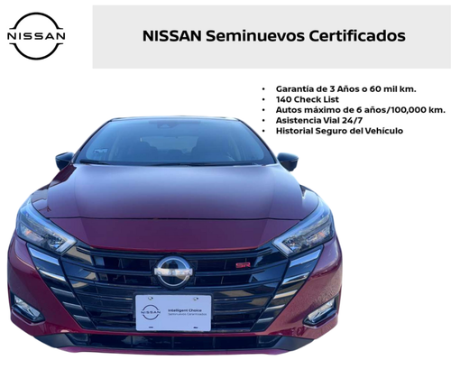 2024 Nissan VERSA 4P SR L41.6 AUT