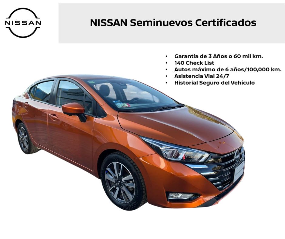 2024 Nissan VERSA 4P ADVANCE L41.6 AUT