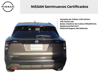 2025 Nissan KICKS 5P ADVANCE L42.0 AUT