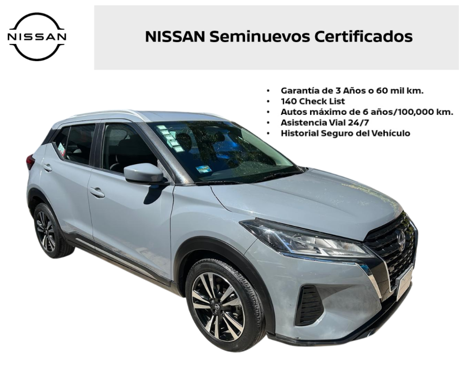 2022 Nissan KICKS 5 PTS ADVANCE 16L TA AAC VE RA-16