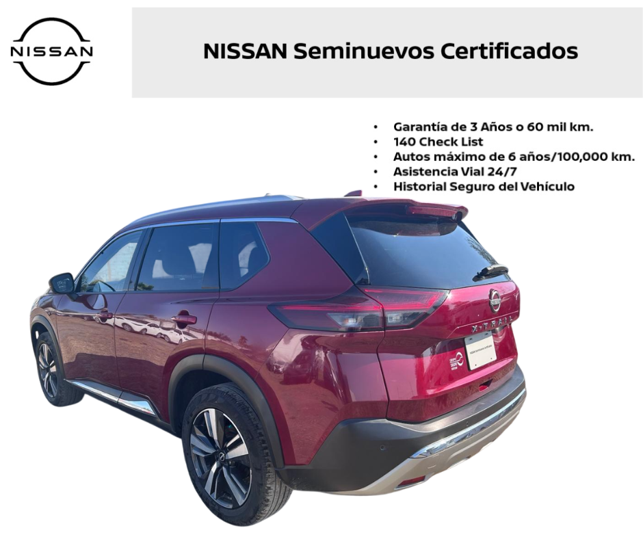 2023 Nissan X-TRAIL 5 PTS ADVANCE CVT QCP 5 PAS RA-18