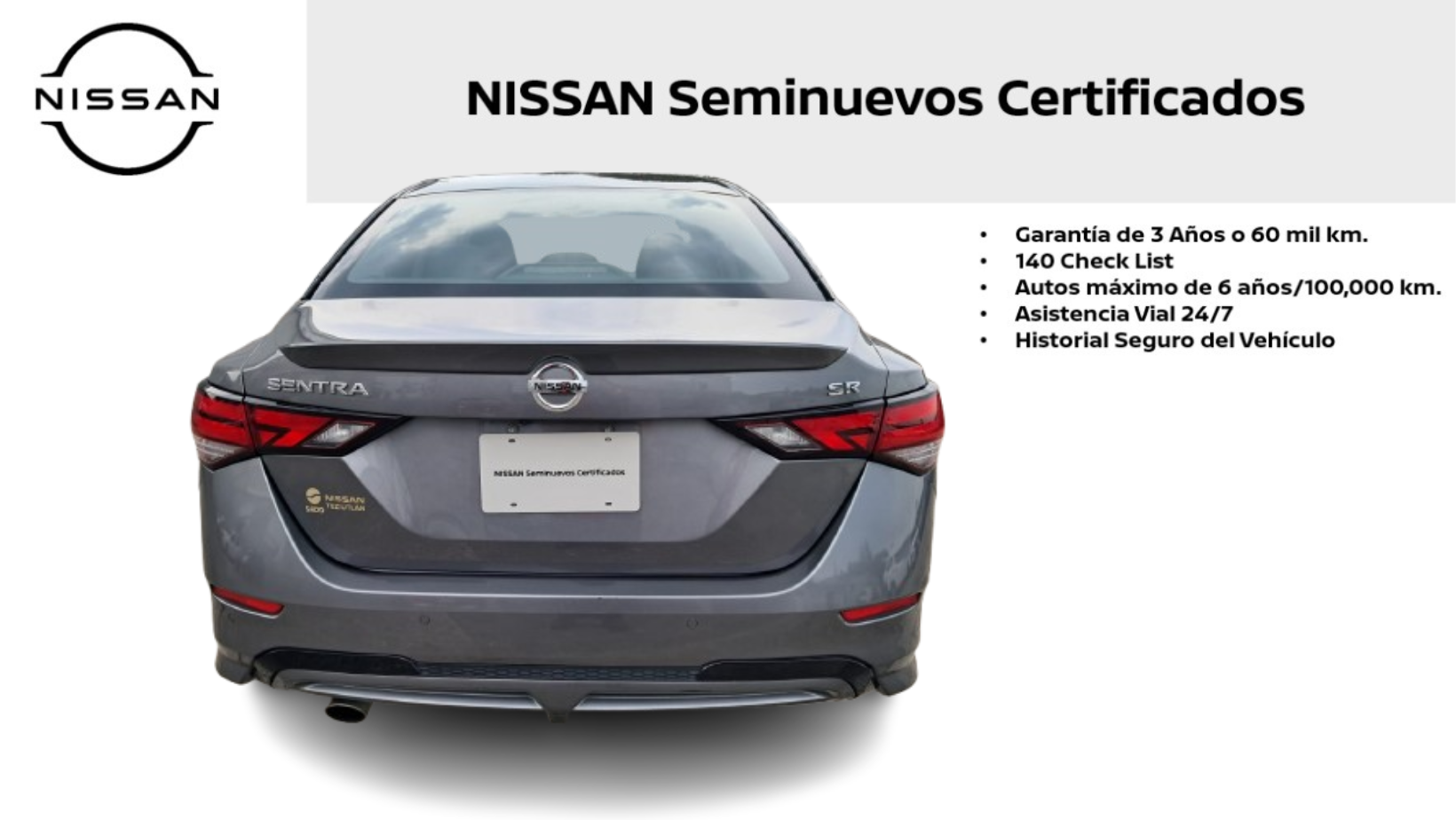 2023 Nissan SENTRA 4 PTS SR CVT AAC ASTOS DEPORTIVOS BOSE QC F LED RA-18