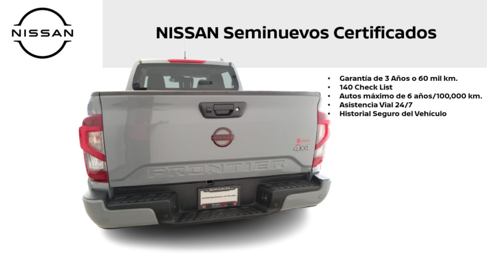 2025 Nissan FRONTIER 4P PRO-4X L42.5 AUT 4X4