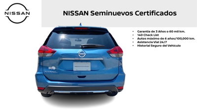 2021 Nissan X-TRAIL 5 PTS EXCLUSIVE CVT PIEL QCP GPS 5 PAS RA-19