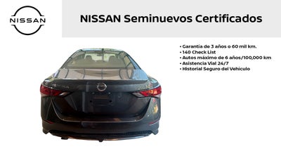 2023 Nissan SENTRA 4 PTS SR CVT AAC ASTOS DEPORTIVOS BOSE QC F LED RA-18