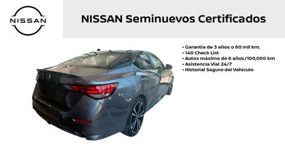 2023 Nissan SENTRA 4 PTS SR CVT AAC ASTOS DEPORTIVOS BOSE QC F LED RA-18